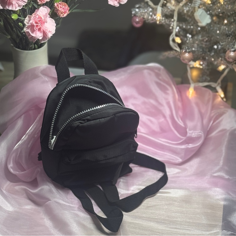 Mini Black Backpack - image 7
